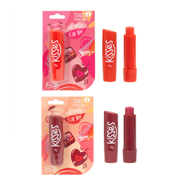 brillo lip balm kisses rojo REF HKC1550