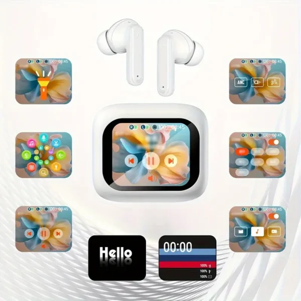 Audifonos Bluetooth pantalla-Naisu REF ANC-NS-B09 - Image 3