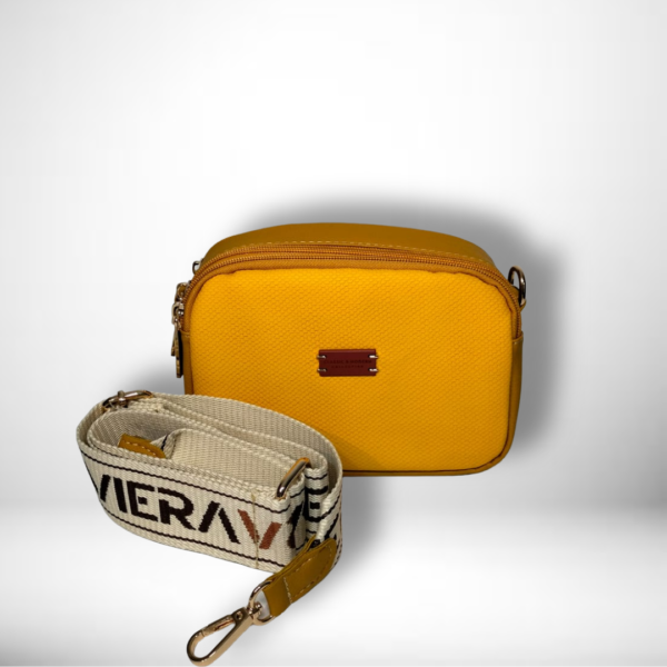 BOLSO PEQUEÑO SINTETICO 3 CREMALLERAS B-2781